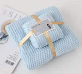 serviettes de bain en microcarence 9
