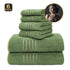 serviettes de bain microfibre 10