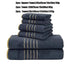 serviettes de bain microfibre 13