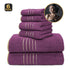 serviettes de bain microfibre 18