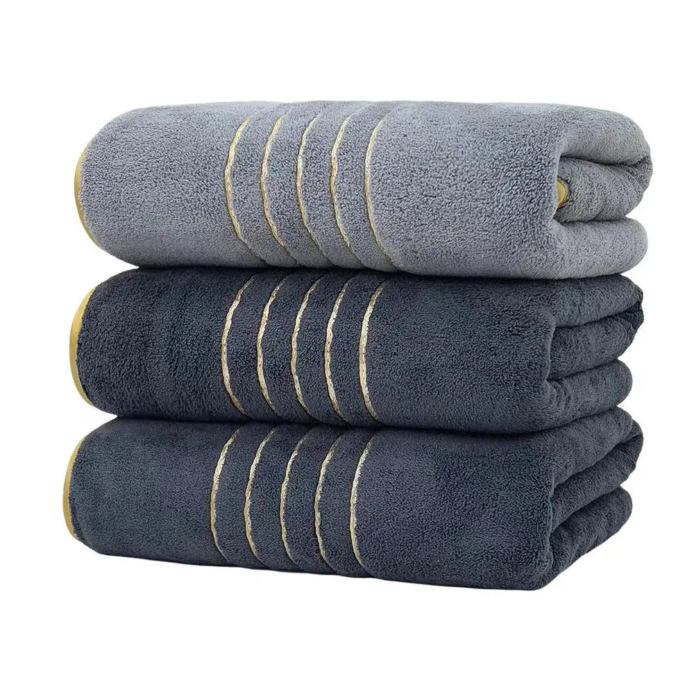 serviettes de bain microfibre 4