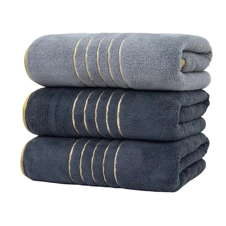 serviettes de bain microfibre 4