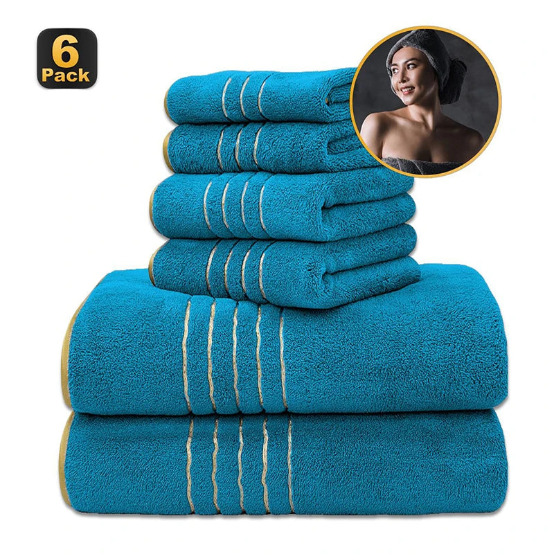 serviettes de bain microfibre 9